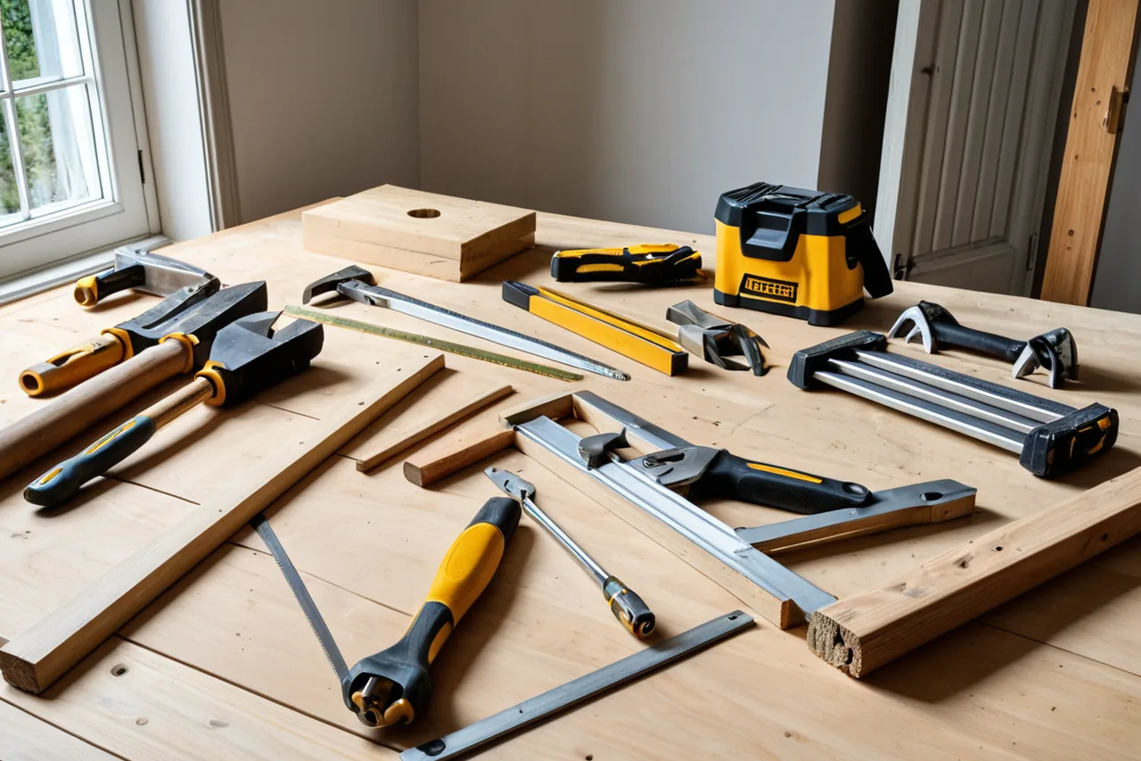 Outils et matières pour projets maison et décoration